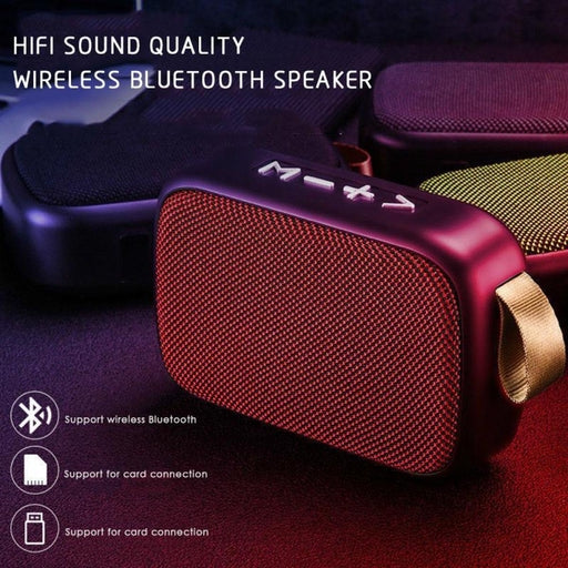 T5 Bluetooth Wireless Mini Portable Speaker with High Quality Sound, TF Card and USB Supported