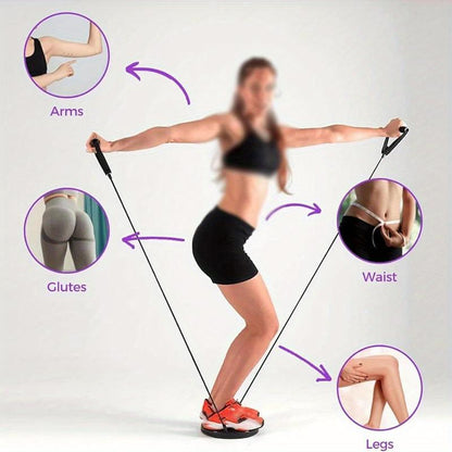 Twist Waist Disc with Rope/Twist Waist Disc Board Body Fitness Hip Twister Plate Exercise Therapy