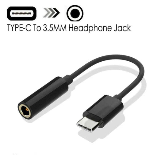 Type C 3.5Mm Aux Adapter Usb C to 3.5MM Headphone Jack Adapter Audio Cable