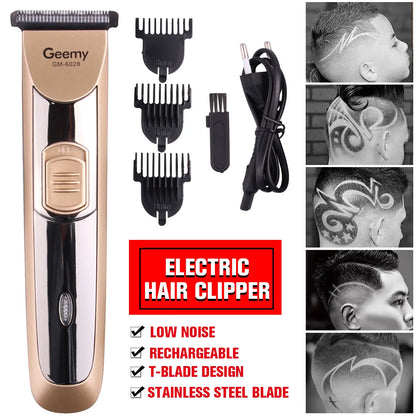 Geemy GM-6028 Rechargeable Hair and Beard Trimmer