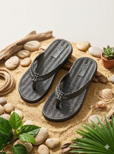 Ladies Black Brown Leather Flat Slippers Soft Slip-on Home Comfortable Footwear Size 3-8