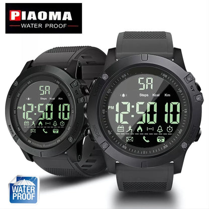 Piaoma Waterproof Watch for Men Silicon Strap Watch