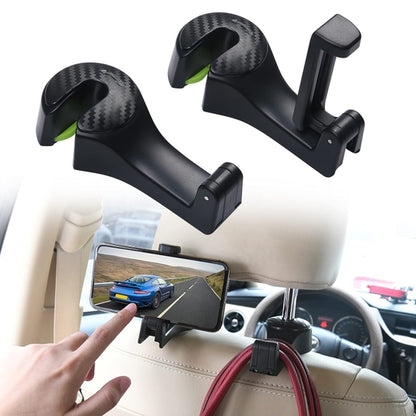 Universal Car Hook Mobile Phone Holder Bracket Vehicle Car Backseat Headrest Mount Holder Single Pcs