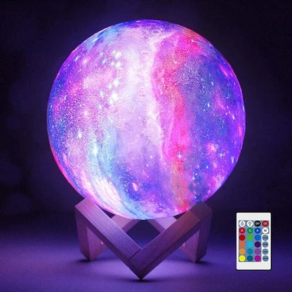 Moon Shade Light 16 Color Remote Control