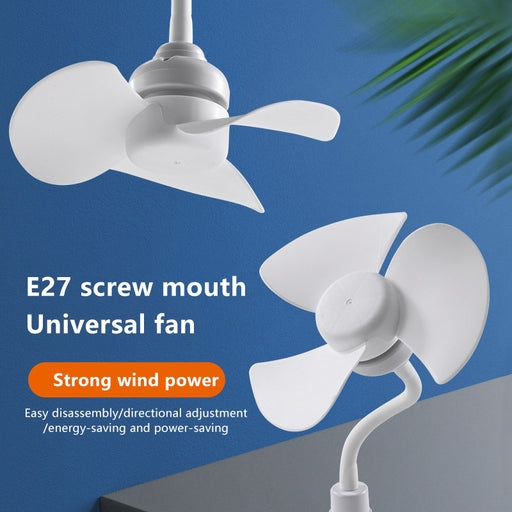 Portable Mini Table Fan 10W E27 Ceiling Fans for Living Room Bedroom Home