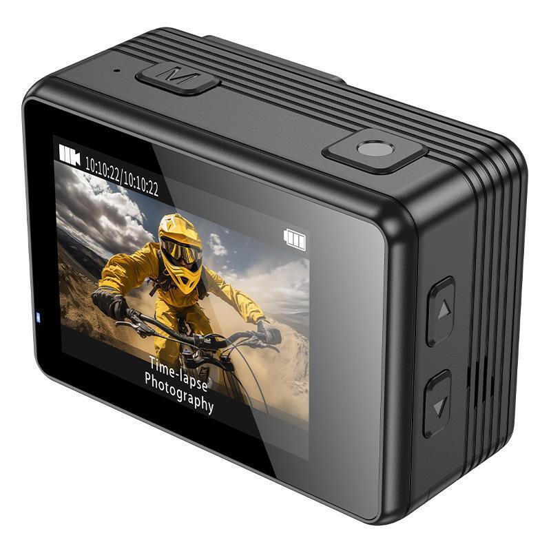 Hoco DV102 (4K / 12MP 2160p 60FPS / WIFI ) EIS Anti-Shake Action Camera