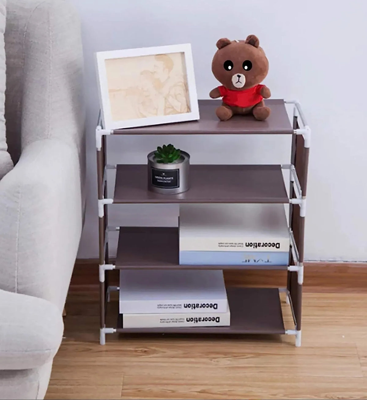 4 Tier Multi-Functional Combination Simple Shoe Cabinet