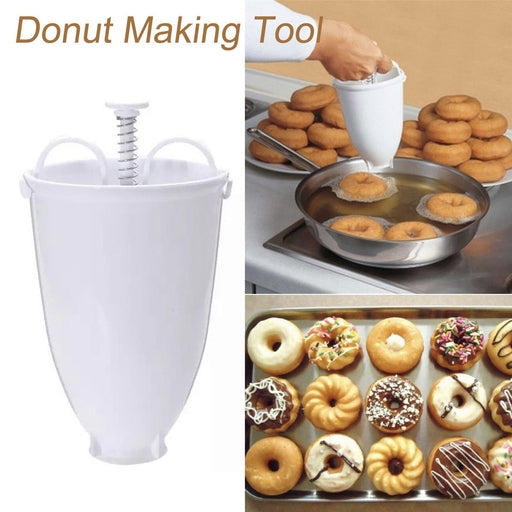 Donut Mould Easy Fast Portable Donut Maker Manual Waffle Dispenser Doughnut Machine Arabic Waffle