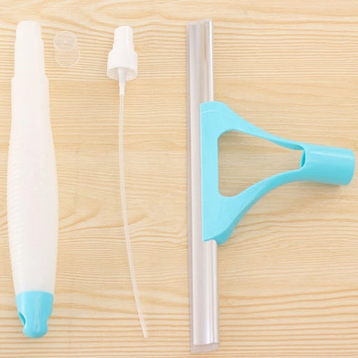 Glass Cleaner Spray Type Cleaning Brush Multifunctional Convenient a Good Helper