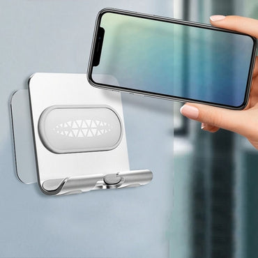Wall Mobile Phone Bracket Shower Phone Holder Adjustable Phone Wall Mount Holder