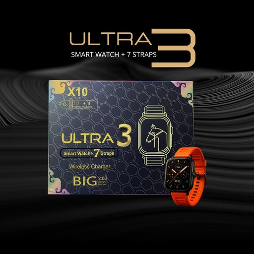 HiWatch I20 Ultra/T 20 Ultra 2/Ultra 2 7In1/X 10 Ultra 3 Max Smart Watch - 49MM + Airpods Pro