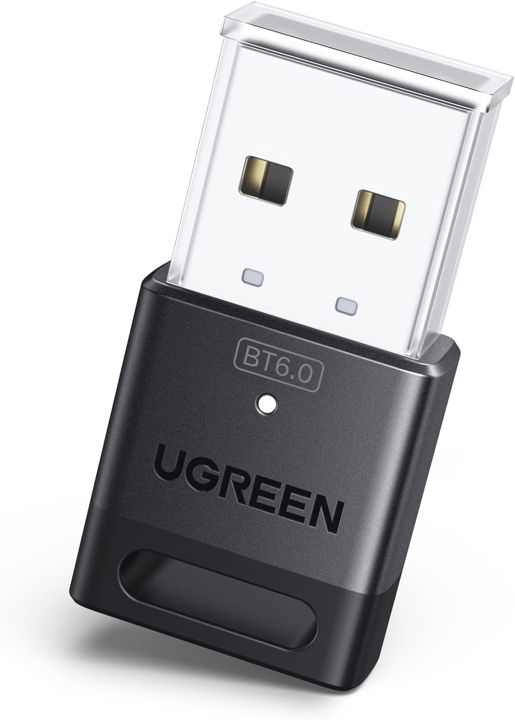 UGREEN 75073 USB Bluetooth Adapter for PC, Bluetooth 6.0 Dongle Receiver EDR & BLE, Plug & Play for Windows 11/10/8.1, for He