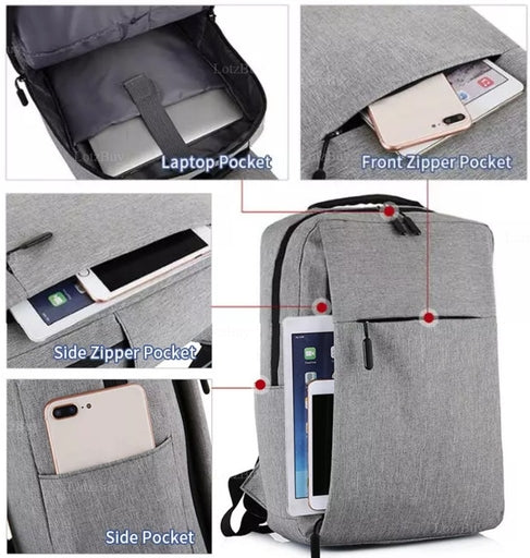 Premium Backpack Travel Business Usb Charging Port School Bagpack Laptop Backpack