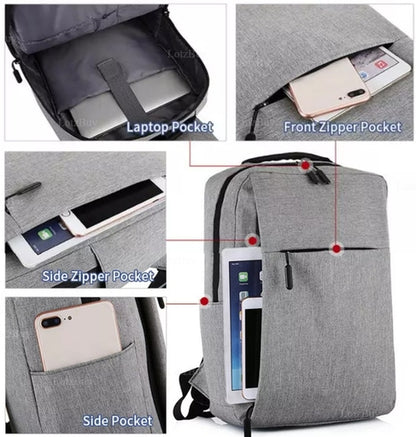 Premium Backpack Travel Business Usb Charging Port School Bagpack Laptop Backpack