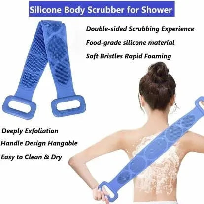 Long Back Skin Soft Body Cleaning Scrubber