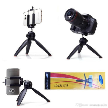 Yunteng YT 228 Mini Tripod with Phone Holder for Mobile and Camera