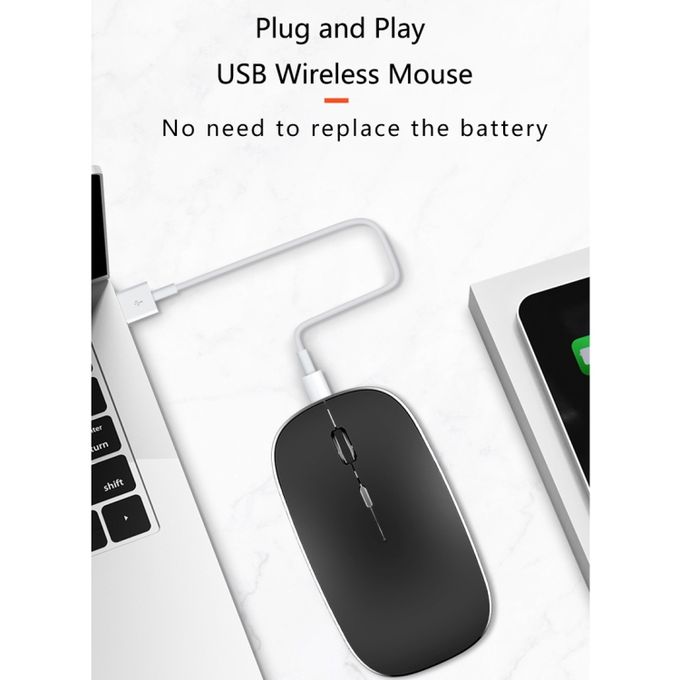 WiWu WM101 Wimice Bluetooth & Wireless Dual Mode Rechargeable Wireless Mouse