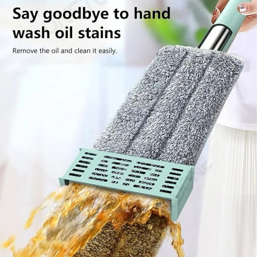Flat Mop Free Hand Washing Squeeze Mop