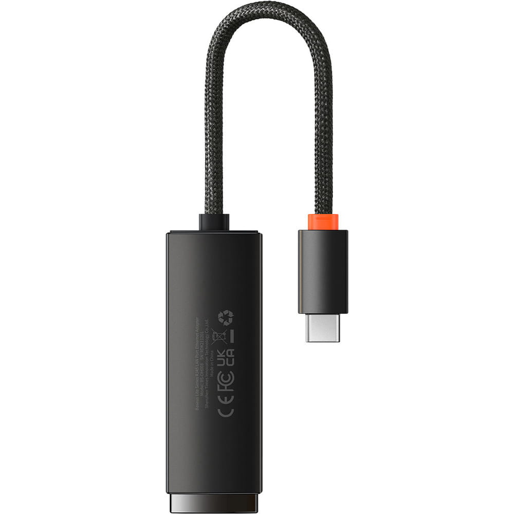 Baseus Lite Series 100Mbps Type-C to RJ45 LAN Port Ethernet Adapter