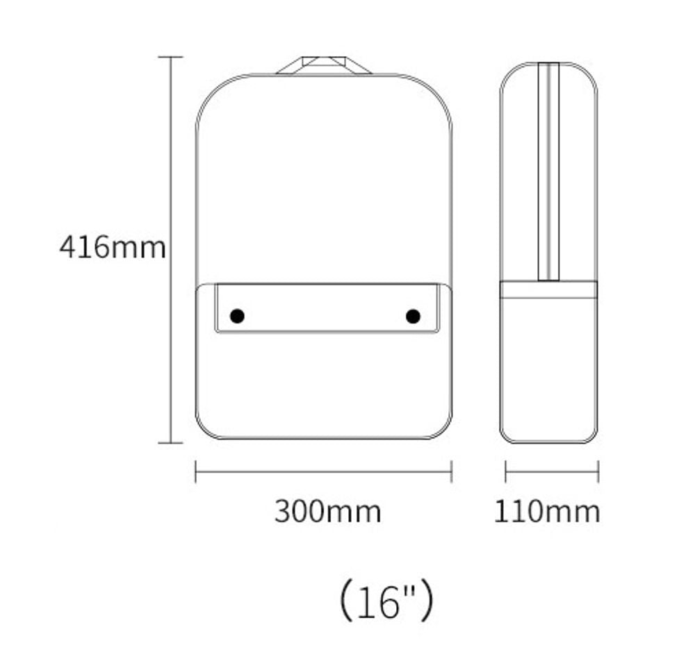 Baseus Basics Series 16" Computer Laptop Backpack