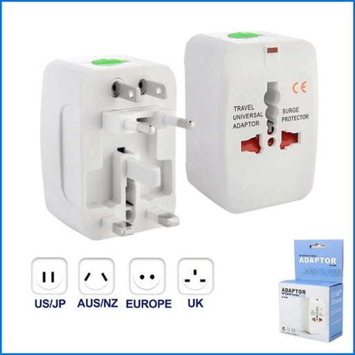 Travel Charger with Dual USB Charging Ports, 2 USB Charger World All in One Universal Travel Charger