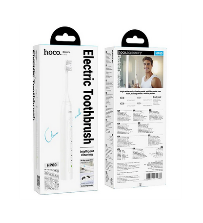 Hoco Electric Toothbrush HP60 Rechargeable Battery Not Included White