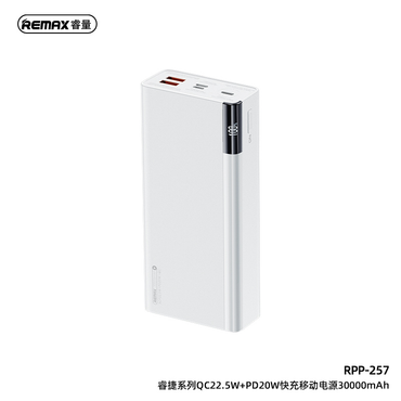 Orginal Remax RPP-108 20000mAh 5A 22.5W Fast Charge PD Qualcomm 3.0 Power Bank