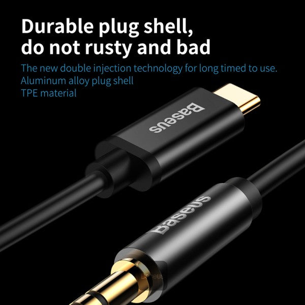 Baseus Yiven Type-C Male To 3.5 Male Audio Cable M01