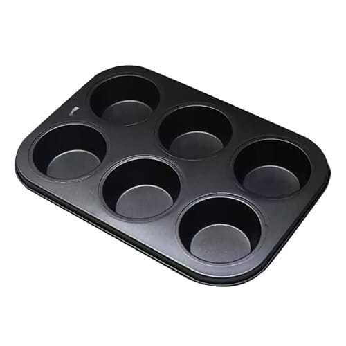 Non-Stick Muffin Cup Cake Tray ( 6 Cups )