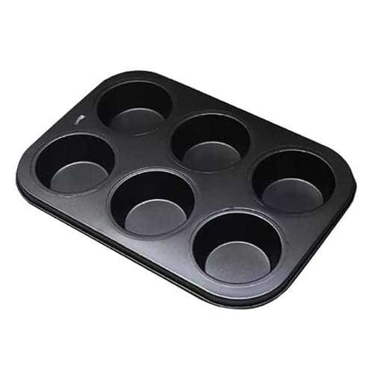 Non-Stick Muffin Cup Cake Tray ( 6 Cups )
