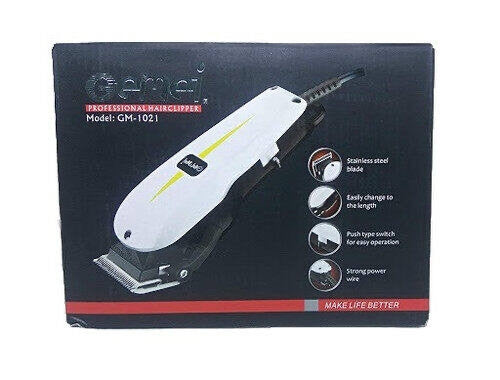 Geemy GM 1021 Professional Hair Clipper Trimmer for Men High Precision Grooming Tool