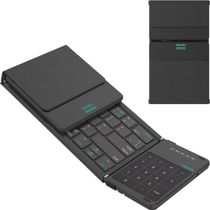 Nillkin Cube Pocket Foldable Keyboard with TrackPad & Wireless Bluetooth, Portable Travel Keyboard