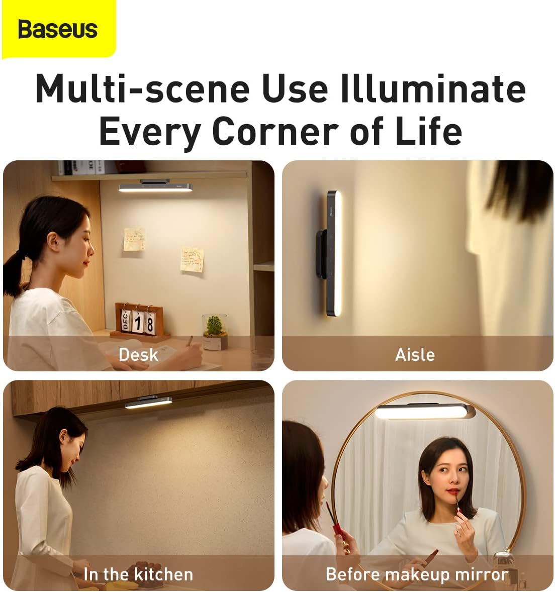 Baseus DGXC-C0G Magnetic Stepless Dimming Charging Desk Lamp