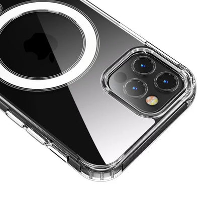 ATOUCHBO Anti Burst Armor Anti-Shock MagSafe Clear Case for iPhone 14 Series