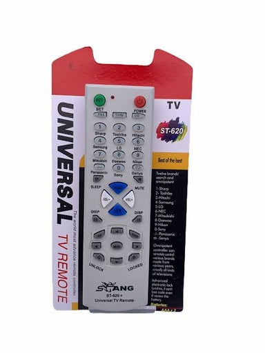 Universal TV Remote Control ST-620+ Operate Multiple TV Brand Simple to Use