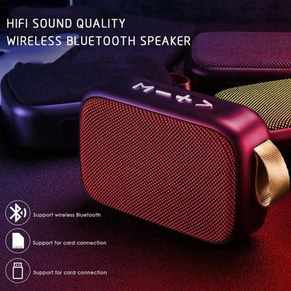 T5 Bluetooth Wireless Mini Portable Speaker with High Quality Sound, TF Card and USB Supported