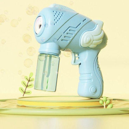 Angel Bubble Machine Fully Automatic Bubble Gun Children Toy