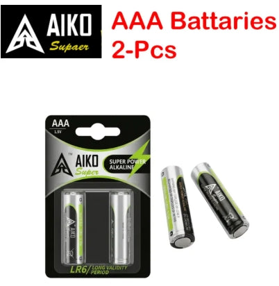 4 Pcs- AA (1.5V) Aiko Super Batteries