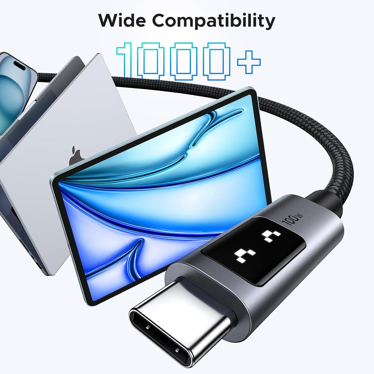 UGREEN Uno USB-C to USB-C Cable 100W - 100CM