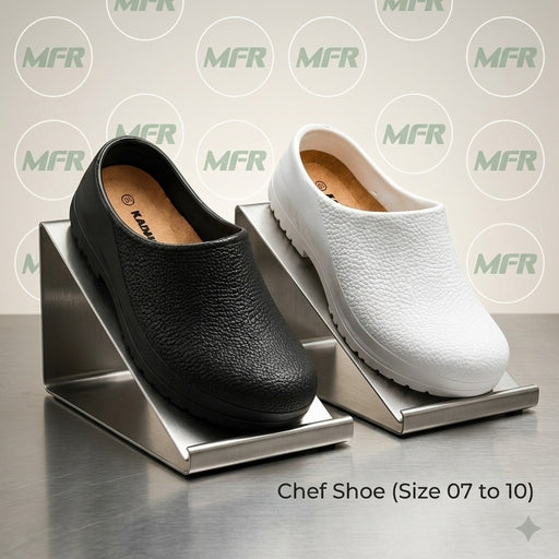 Chef  Shoes Black & White