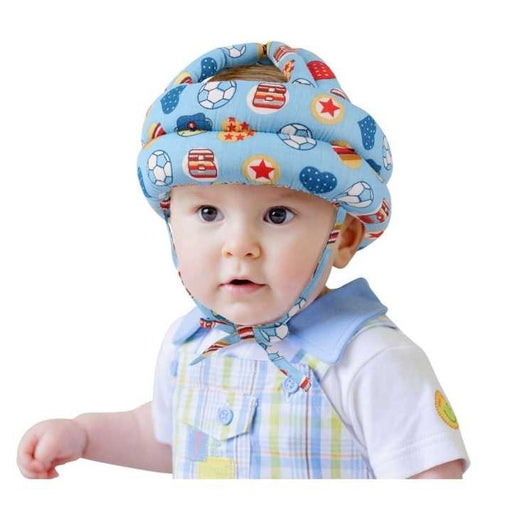 Baby Safety Head Guard Toddler's Bumper Helmet Hat Random Colour Random Design