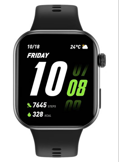 HONOR Choice Watch 2i Smartwatch, 1.85″ AMOLED Display, 14-Day Battery, Bluetooth Calling, Heart Rate & SpO₂ Monitoring, 109 Sports Modes, IP68 Water-Resistant, Android & iOS Black