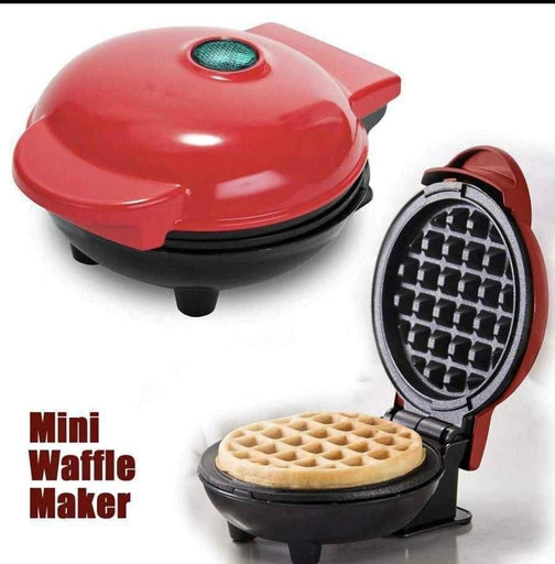 Mini Maker Waffle 4" Cooking Surface Non-Stick 350W