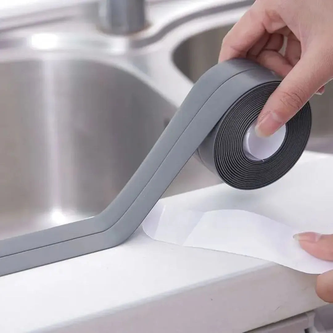 3.2M PVC Waterproof Kitchen Self Adhesive Sealant Tape Sealing Tape Seal Strip