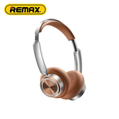 REMAX RB-830HB Retro Wireless Headphones Vintage Style BT 5.4 60-Hour Built-in Mic Comfort Fit Headphone for Music & Calls