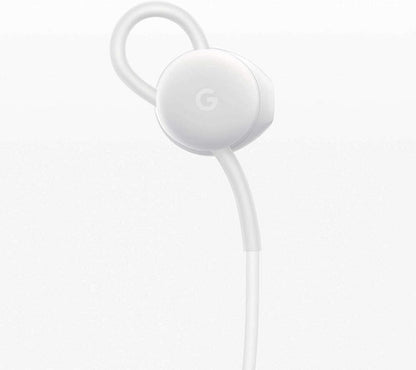 Google PIXEL Earbuds Wired Headset USB-C, Comfortable Fit, Inline Controls, Compatible with Type-C Phones