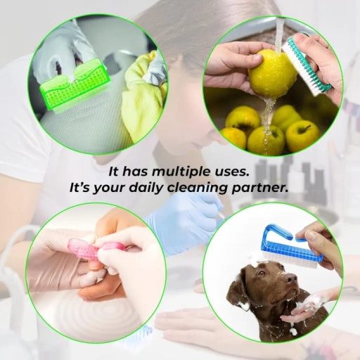 Nail Scrub Brush - Nail Cleaner Nail Brushes for Hands Feet Easy to Use