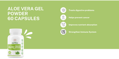 Aloe Vera Gel Powder  - 60 capsules