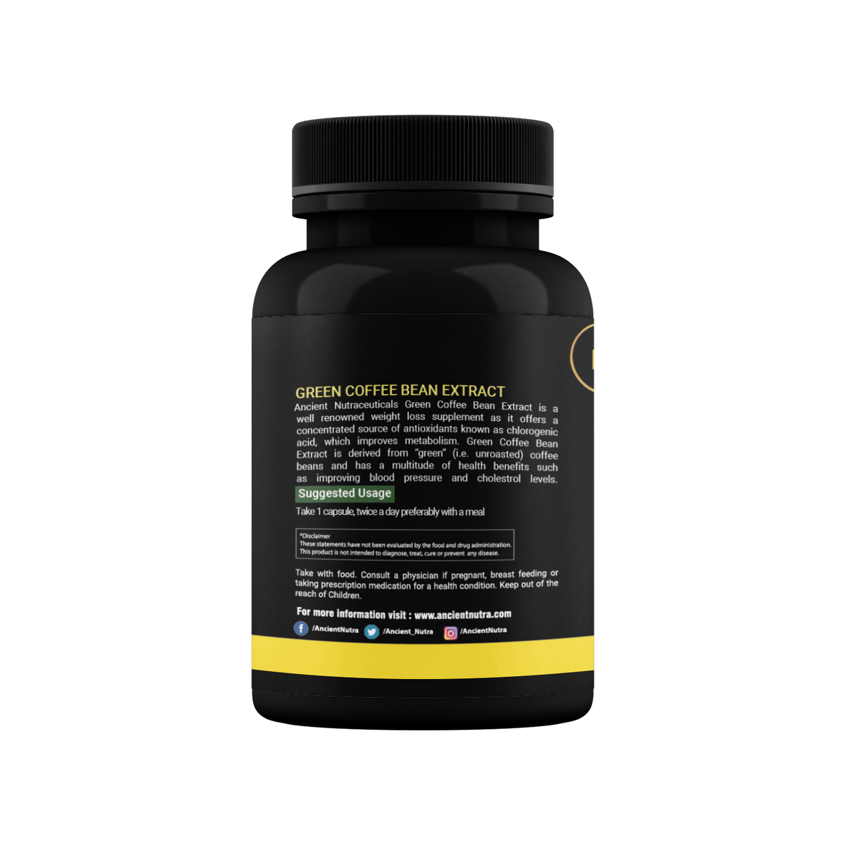 Green Coffee Bean Extract 60 Capsules