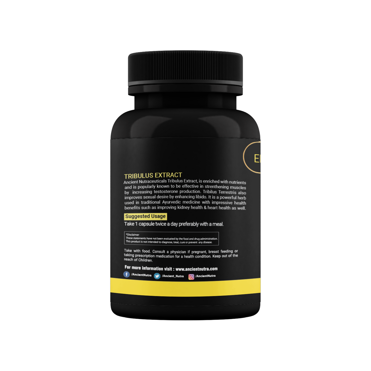 Tribulus Extract 60 Capsules